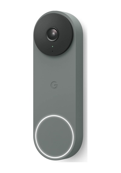Google Nest Kapı Zili - Kablolu, 2. Nesil - Kablolu Video Kapı Zili Kamerası - Kapı Zili Güvenlik Kamerası - Ivy-121979