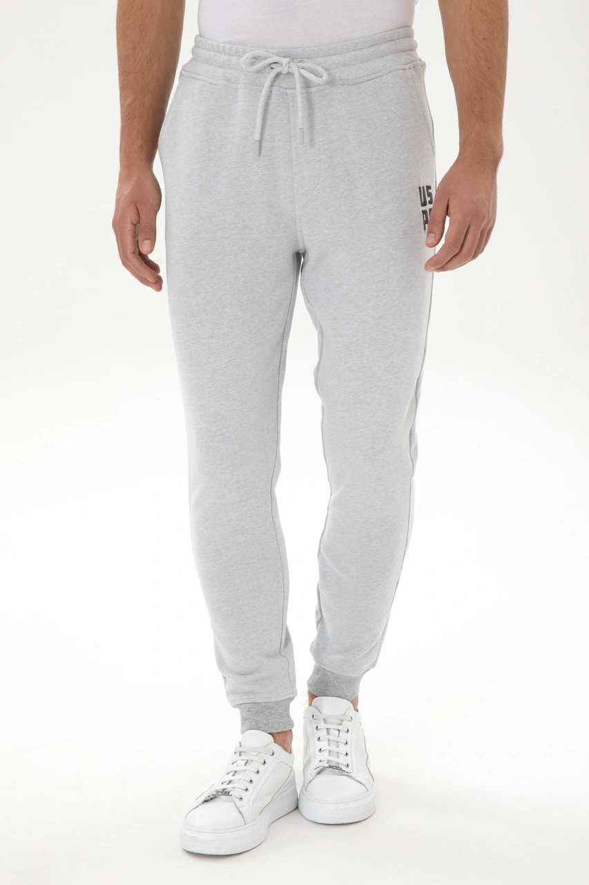 U.s. Polo Assn. Erkek Gri Melanj Eşofman Altı 50324790-vr086 GRI MELANJ