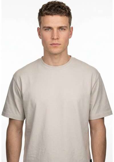 Loft Loose Fit Taş Erkek T-shirt Lf2040582