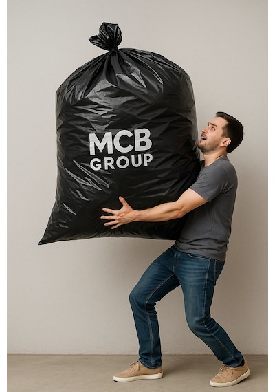 200 Adet Endüstriyel 120x150 Cm Hantal Boy Siyah Çöp Poşeti 20 Rulo X 10lu 120 Litre Çöp Konteyn