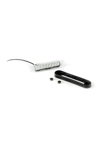 Frıstom 12v-24v Parmak Lamba 8-ledli Kırmızı 120 12 Mm E9
