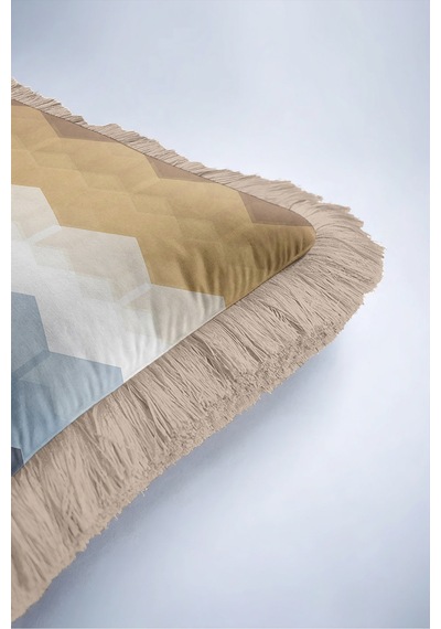 Geometrik Zigzag Motifli Saçaklı Yastık Kılıfı - Chevron Bohem Mavi Krem Püsküllü Kırlent Kılıfı Serin Atlas Opal Geometrik Zigzag Motifli Saçaklı Yastık Kılıfı - Chevron Bohem Mavi Krem Püsküllü Kırlent Kılıfı Serin Atlas Opal