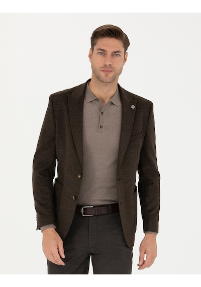 Pierre Cardin Erkek Kahverengi Ceket 50257488-vr029 Kahverengi