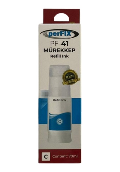 Perfıx Canon Pf Gı-41c Mavi Şişeli Mürekkep 70ml Diğer