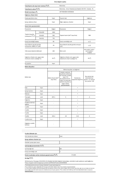 Electrolux LNT7MD58W 588 LT No-Frost Alttan Donduruculu Buzdolabı