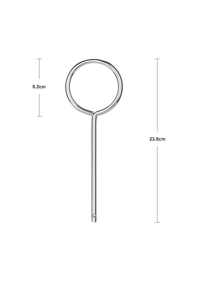 Huni Halkası (Askısı) 8 Cm Nivosuz - Demir Halka