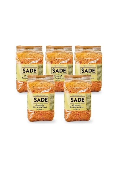 Sade Organik Acı Tarhana 500 G 5'li Paket