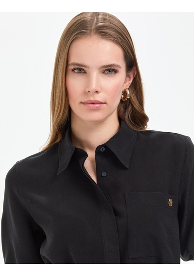 Pierre Cardin Kadın Siyah Elbise Dokuma 50318196-vr046 Siyah