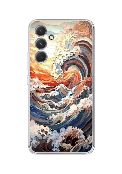 Samsung Galaxy Uyumlu S25 Fe Yumuşak Desen078 Çok Renkli