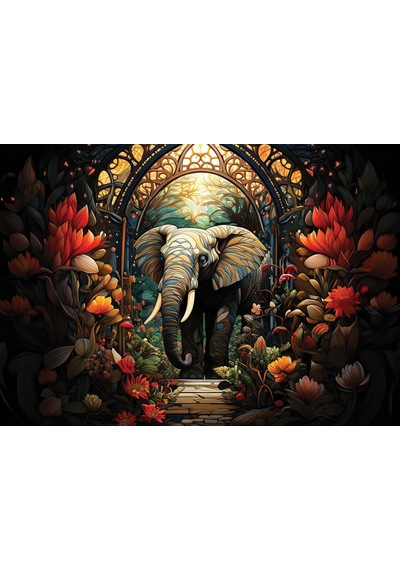 Art Puzzle Çiçeklerin Koruyucusu 1000 Parça Puzzle
