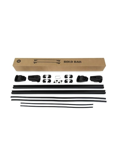 Porsche Cayenne Bold Bar V2 Ara Atkı Siyah 2 Parça 2010-2017 Aras
