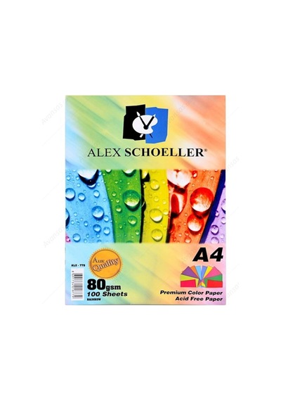 Alex Schoeller Renkli Kağıt 80 Gr 100Lü