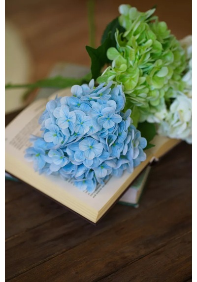 Dreamfinds Yapay Ortanca Çiçekleri Yapay Ortanca Çiçekleri 227218600 Beyaz