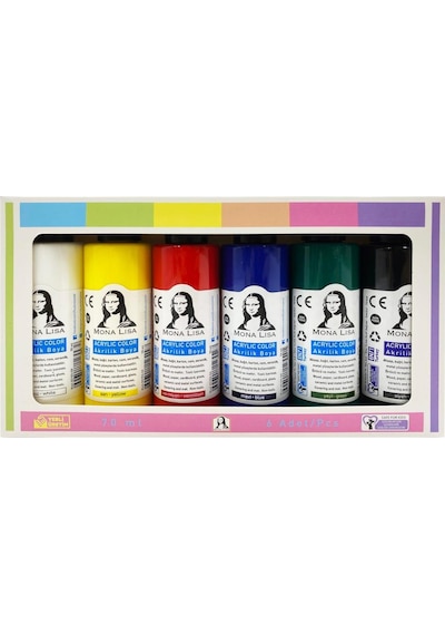 Südor Akrilik Set 6 Renk 70 Ml Sd1006