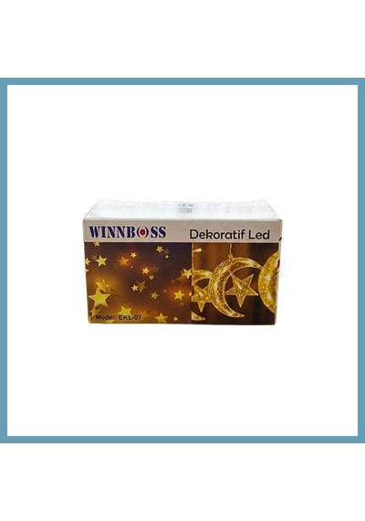Bezos Dekoratif Led Ramazan Ay Yıldız Mbt06 Standart