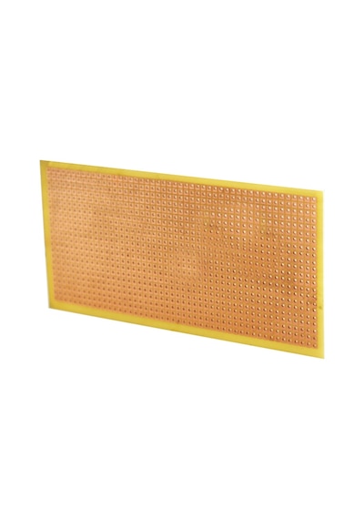 Ayt Plaket Delikli 6x13 Cm Bakır Pertinaks 60x130 Mm
