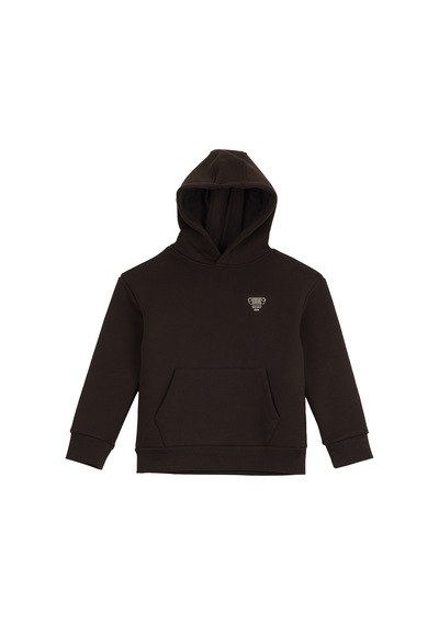 Jeep Kahverengi Erkek Çocuk Baskılı Sweatshirt J6wb-swt7717 Kahve