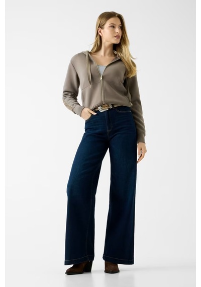 Guess Hody Stras Taşlı Kadın Sweatshirt W6yq16k4354 Vizon