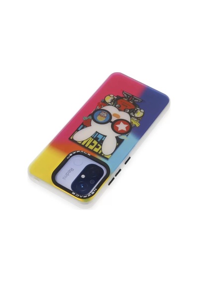 Newface Xiaomi Redmi 12c Kılıf Estoril Desenli Kapak - Estoril - 10 Renkli Diğer
