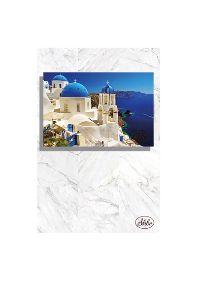 Tekli, Yatay, Kanvas, Dekoratif, Duvar, Tablosu , Yunan Adaları, Santorini, Yunanistan,