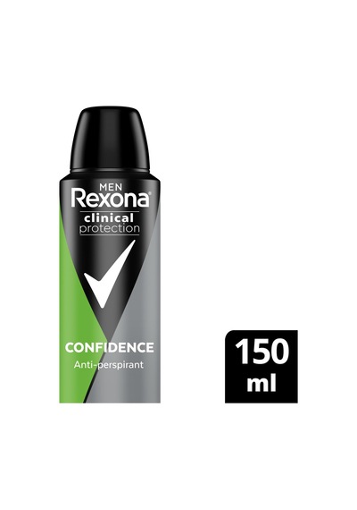 Rexona Men Clinical Protection Erkek Sprey Deodorant Confidence 150 Ml Sku: Smg8690010386410