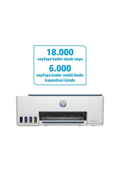 Hp 1f3y4a 585 Smart Tank - Wıreless All-ın-one Renkli Mürekkep Püskürtmeli Tanklı Yazıcı 12ppm