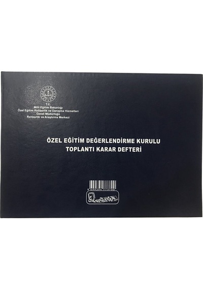 Lets Kocaoluk Özel Eğitim Değerlendirme Kurulu Toplantı Karar Defteri