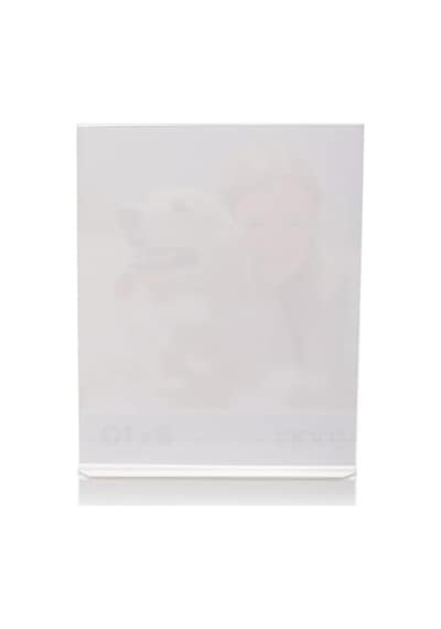 Snap 5 X 7 Akrilik Açık Bile Ayakta Çerçeve Set 12 , Plastik Akrilik, Şeffaf, 8 X 10 Inches