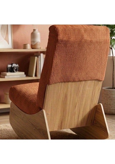 Comfort Sallanır Koltuk Tv Koltuğu Sallanan Berjer Sandalye Turuncu