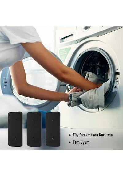 Çamaşır Kurutma Makinesi Süngeri 3'lü, Hoover Dxh9a2tcex, Hlh9a2des, Dxh9a2tcexs, Dyh9913na1x İle Uyumlu