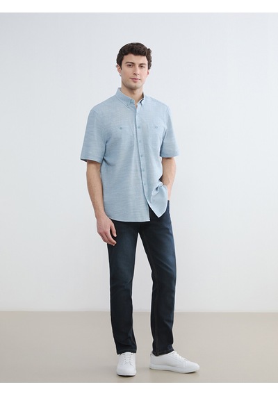 Lcwaıkıkı Classic Mavi Regular Fit Poplin Erkek Gömlek