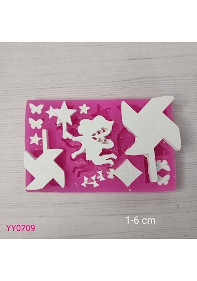 Yy0709 Çoklu Model Rüzgar Gülü Peri Silikon Kalıp
