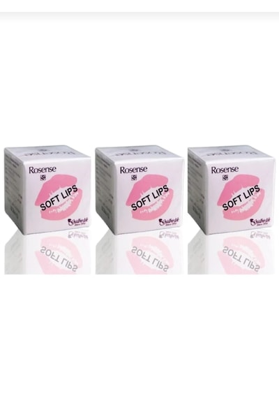 Rosense Dudak Vazelini 5 Ml 3'lü Ürün