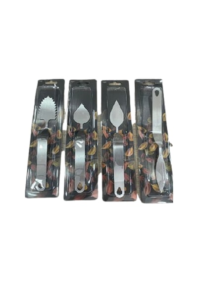 Çikolata Modelleme Spatulası Seti 4 Parça Renksiz