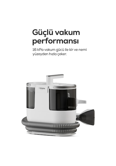 Buharlı Halı Yıkama & Koltuk Temizleme Makinesi 1700w 16kpa Vakum, Buhar, Sıcak Su, Turbo X6161