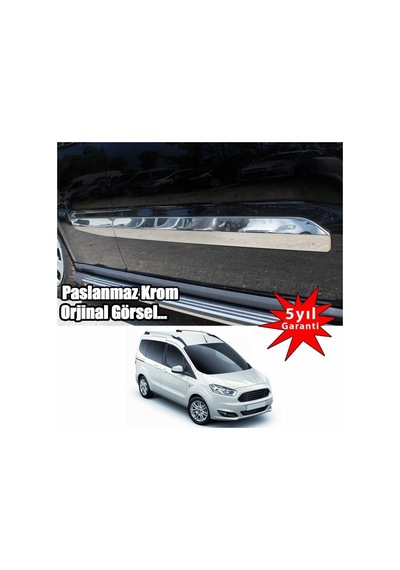 Ford Courier Yan Kapı Çıtası Nikelajı 2014 Sonrası