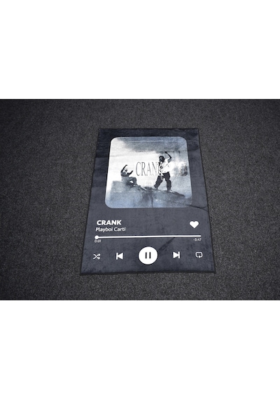 Zehra Abla Halı Yeni Lüks Dekoratif Crank Playboi Carti Tasarım Digital Baskı Makine Halısı 7122 Çok Renkli