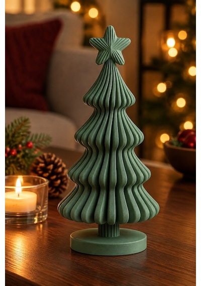 Oluklu Spiral Ağaç Modern Noel Ağacı Diğer