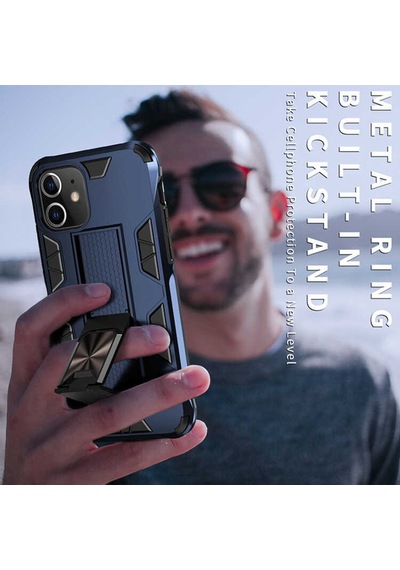 Apple Uyumlu iPhone 11 Kılıf Wolverine Armour Case
