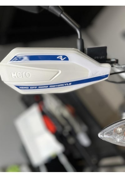 Hero Xpulse Beyaz Mavi Full Tank Pad Set 3d Sticker