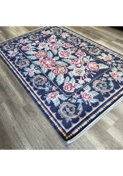 Eko Halı Antique Atk 02 Black Yıkanabilir Makine Halısı Siyah