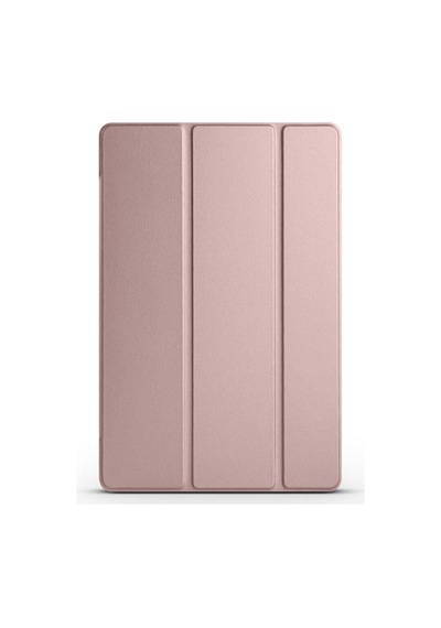 Galaxy Tab A9 Uyumlu Zore Smart Cover Standlı 1-1 Kılıf-rose Gold Tablet Kılıfı