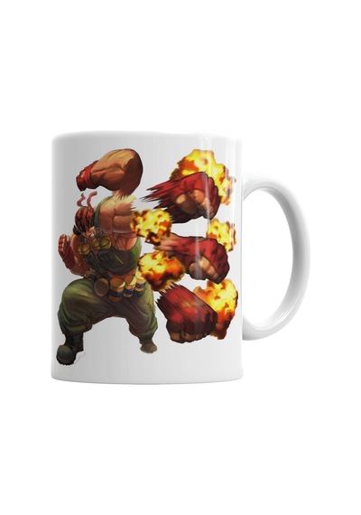 Ralf The King Of Fighters Kupa Bardak Porselen Karışık
