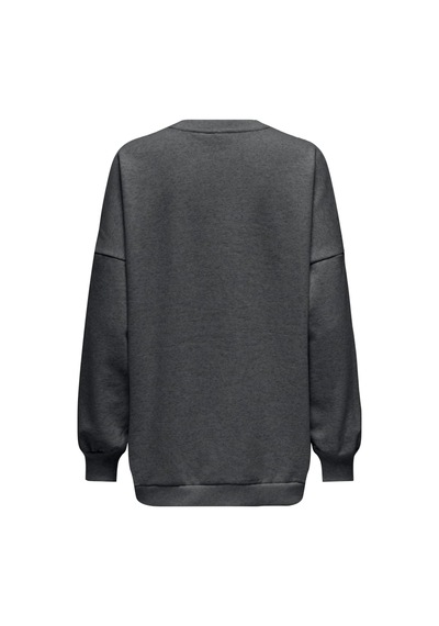 Only Onldaze L/s Oversıze O-neck Swt Kadın Gri Sweatshirt - 15335172