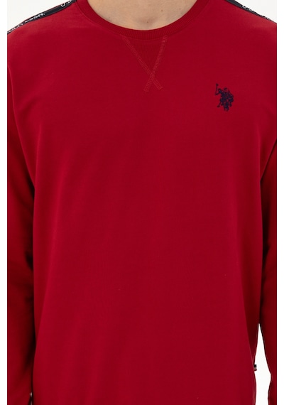 U.s. Polo Assn. Erkek Bordo Pijama Takım 50301712-vr014 Bordo