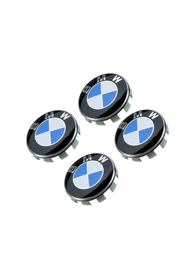 Bmw Araba Jant Göbeği Kapartmalı Kapak Seti (4 Adet)