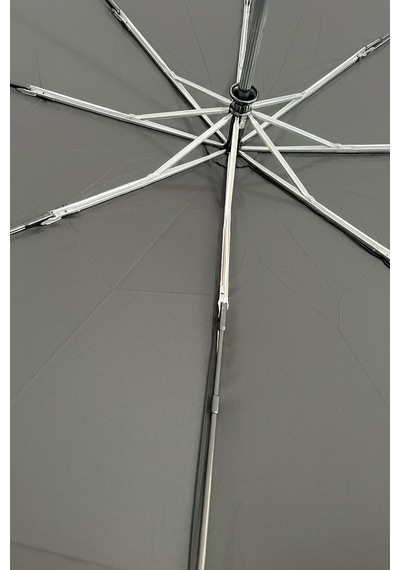 Toptancı Amca Parachase 8 Telli Fiber Glass Şemsiye Katlanır Şemsiye Premium Kılıflı Uv Dayanıklı 123 Cm Çap Siyah