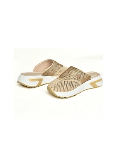 Fox Shoes U312514415 Bej File Kadın Terlik Bej-file Çok Renkli