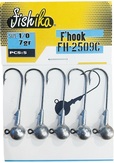 Fishika 2509 1/0 7gr Jig Head Fsh2509-c07n10