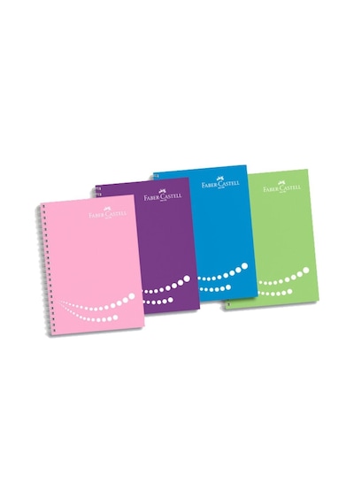 Ayraçlı Defter 4 Bölüm Renkli Kenar 100 Yaprak Çizgili 5075400151000 Karışık